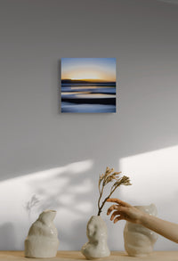 Squarine 005 - Tides of Gold (30cm x 30cm)