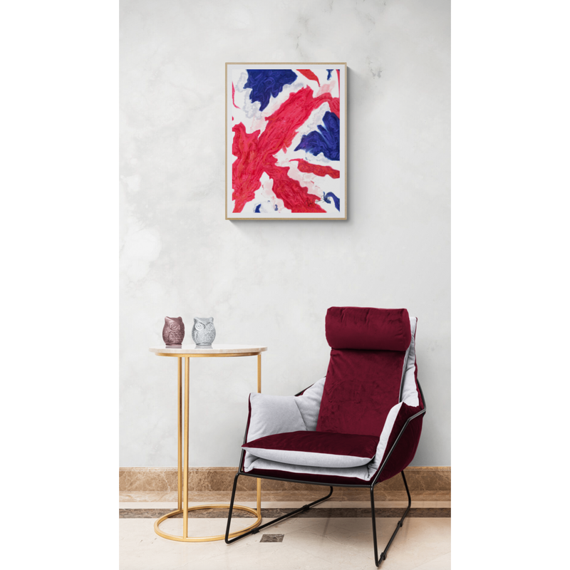 Abstract Union (A Limited Edition (15 only) Unframed Print by Paul Stretton-Stephens)